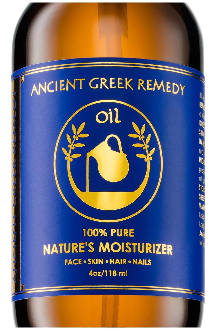 - after Shower Body Oil for Women - Hydrating Face Oil & Body Moisturizer for Dry Skin with Organic Jojoba, Sweet Almond, Olive, and Vitamin E Oil - Clean Skincare, 4 Oz