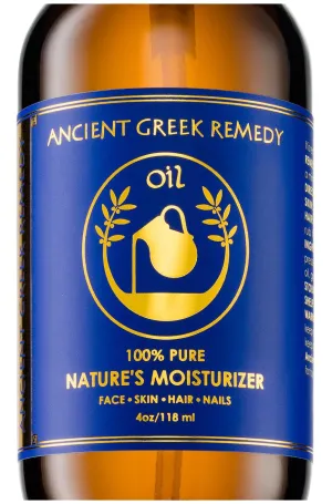 - after Shower Body Oil for Women - Hydrating Face Oil & Body Moisturizer for Dry Skin with Organic Jojoba, Sweet Almond, Olive, and Vitamin E Oil - Clean Skincare, 4 Oz