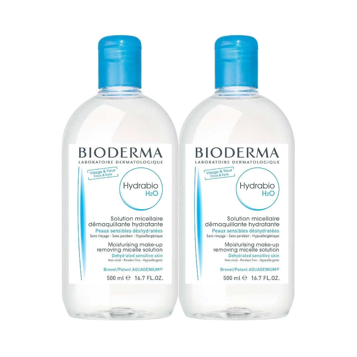 - Hydrabio H2O Micellar Water - Face Cleanser and Makeup Remover - Micellar Cleansing Water for Dehydrated Sensitive Skin
