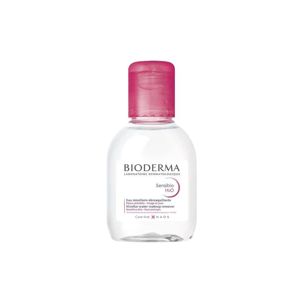 - Sensibio - H2O Micellar Water - Makeup Remover Cleanser - Face Cleanser for Sensitive Skin