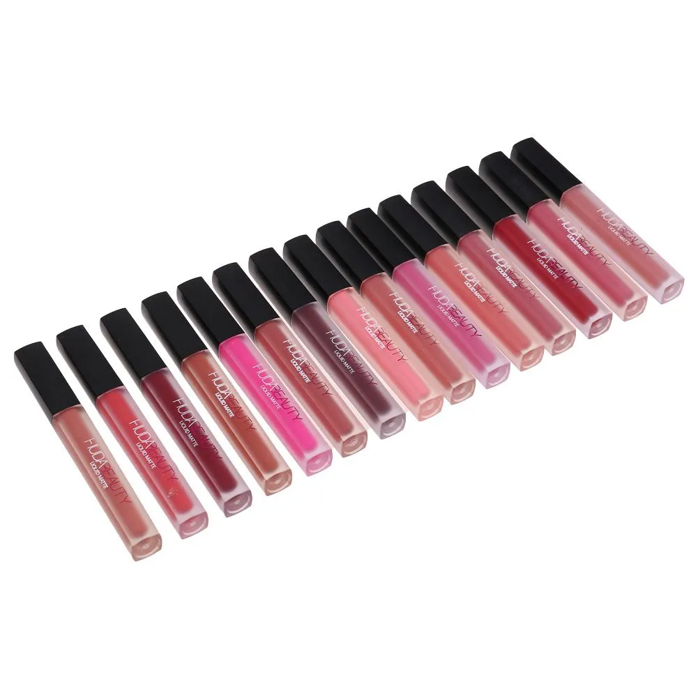 16Pcs/Box Beauty Makeup Liquid Matte Full Colletion Sets Shades Kit Lipstick