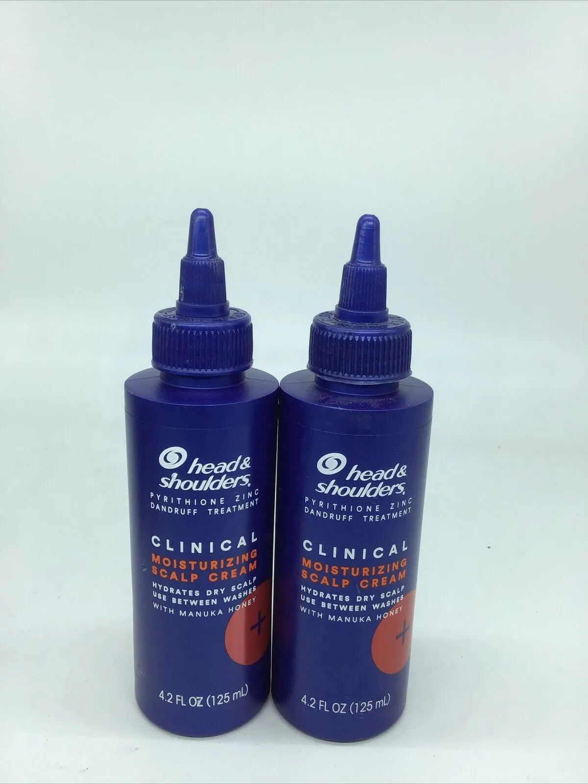 (2) Head & Shoulders Clinical Moisturizing Scalp Cream w/Manuka Honey 4.2oz Zinc