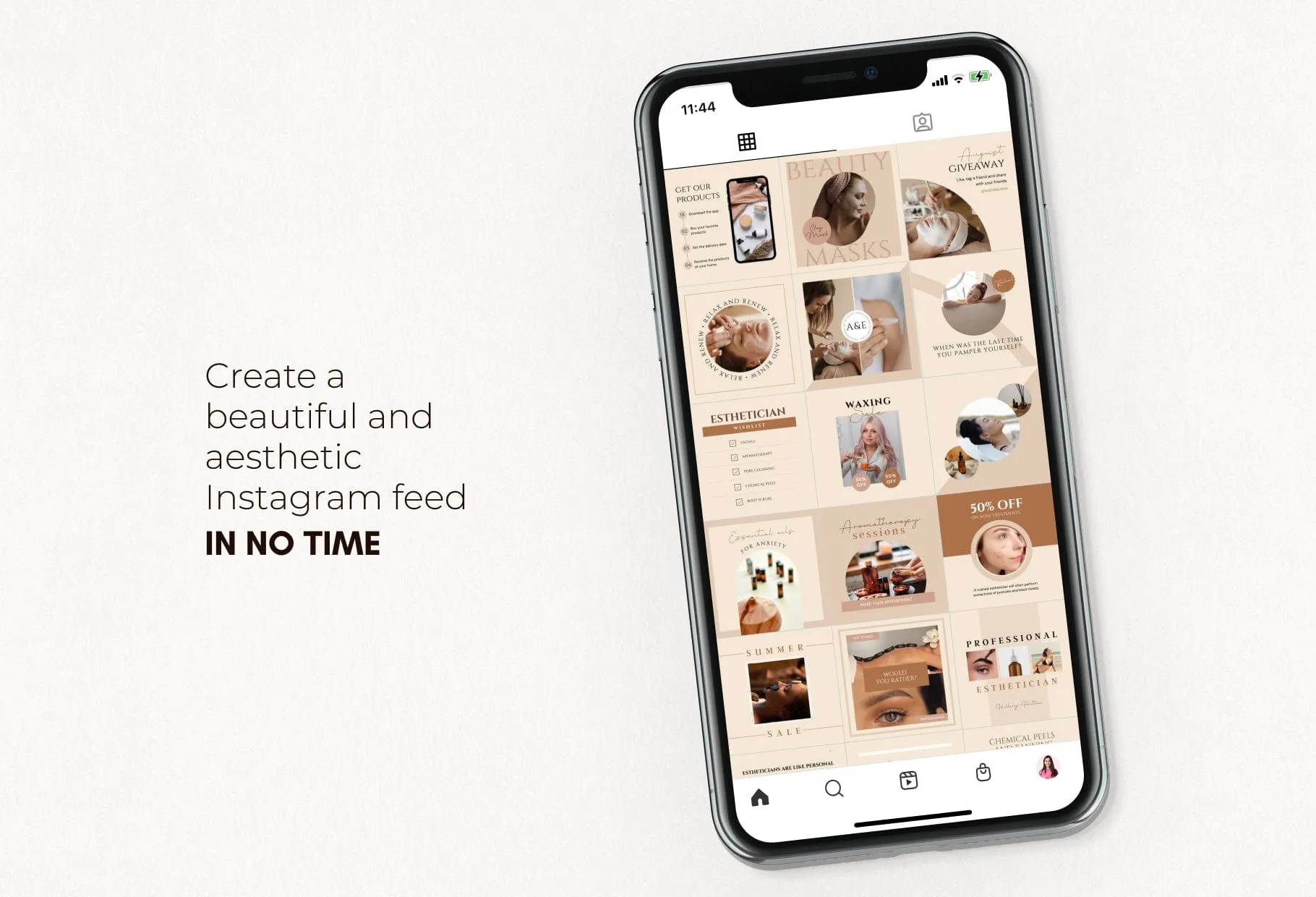 30 Esthetician Instagram Post Canva Templates