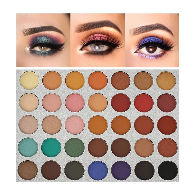 35 Color  Shimmer Luminous Matte Eyeshadow