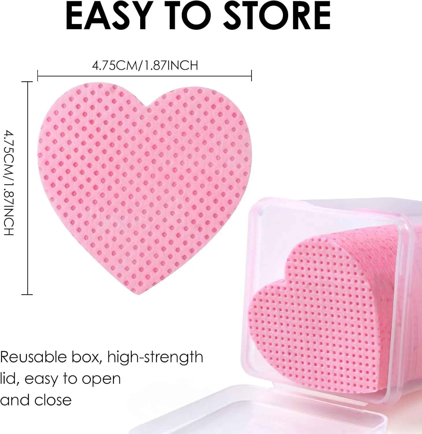 400PCS Lint Free Nail Wipes,1 Pull-Down Pump Dispenser Bottle, Super Absorbent Soft Non-Woven Eyelash Glue Wipes,Lash Extensions Glue Cleaning Wipes Nail Salon Supplies (Pink)
