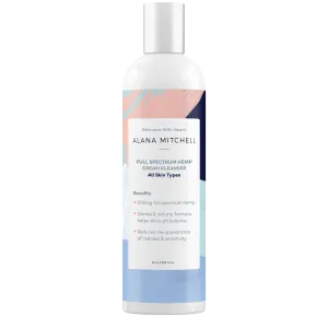 Alana Mitchell Full Spectrum Hemp Cream Cleanser 8oz