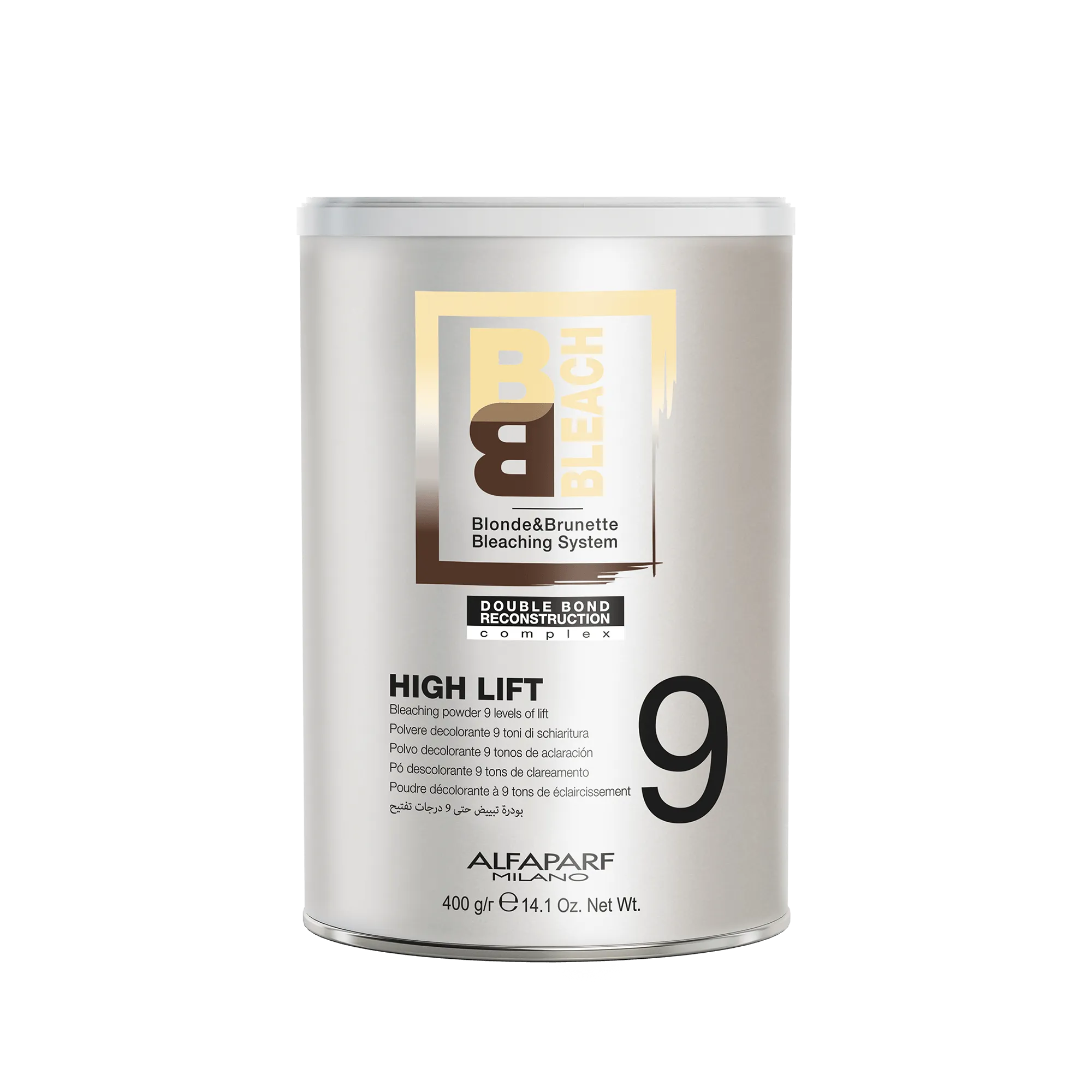 ALFAPARF MILANO BB BLEACH HIGH LIFT BLEACH POWDER 9 LEVELS 400G