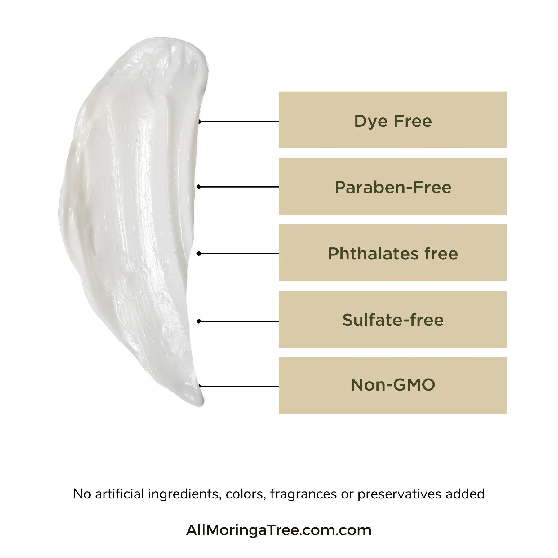 All Natural Moringa Hydrate and Nourish Face Cream for Glowing Skin