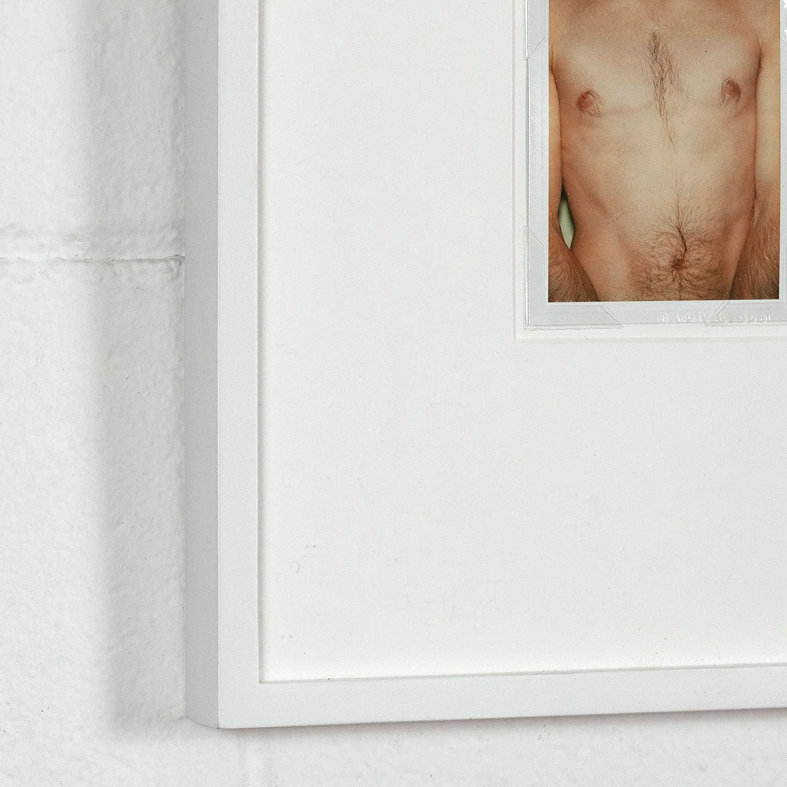 ANDY WARHOL "TORSO" POLAROID, 1977