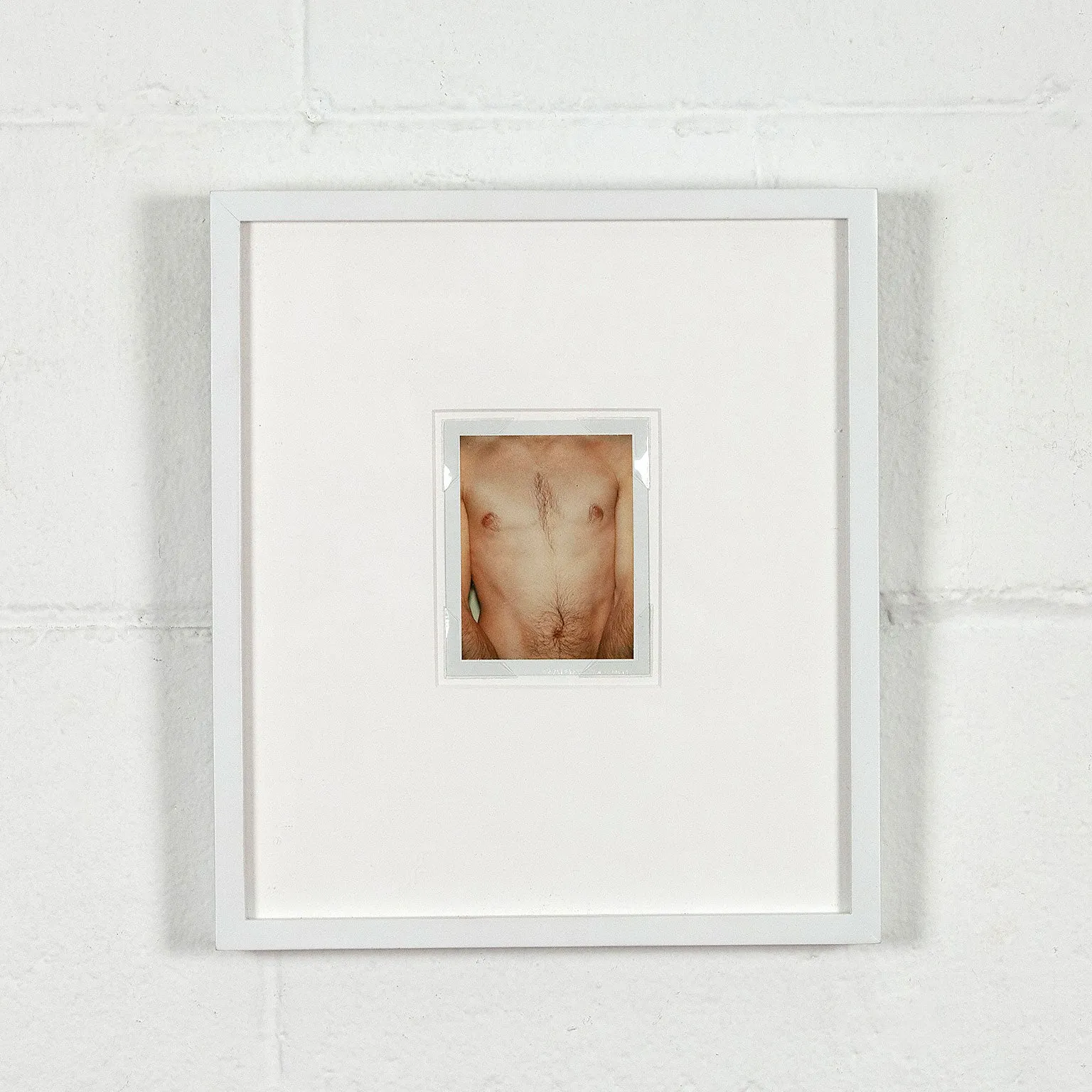ANDY WARHOL "TORSO" POLAROID, 1977