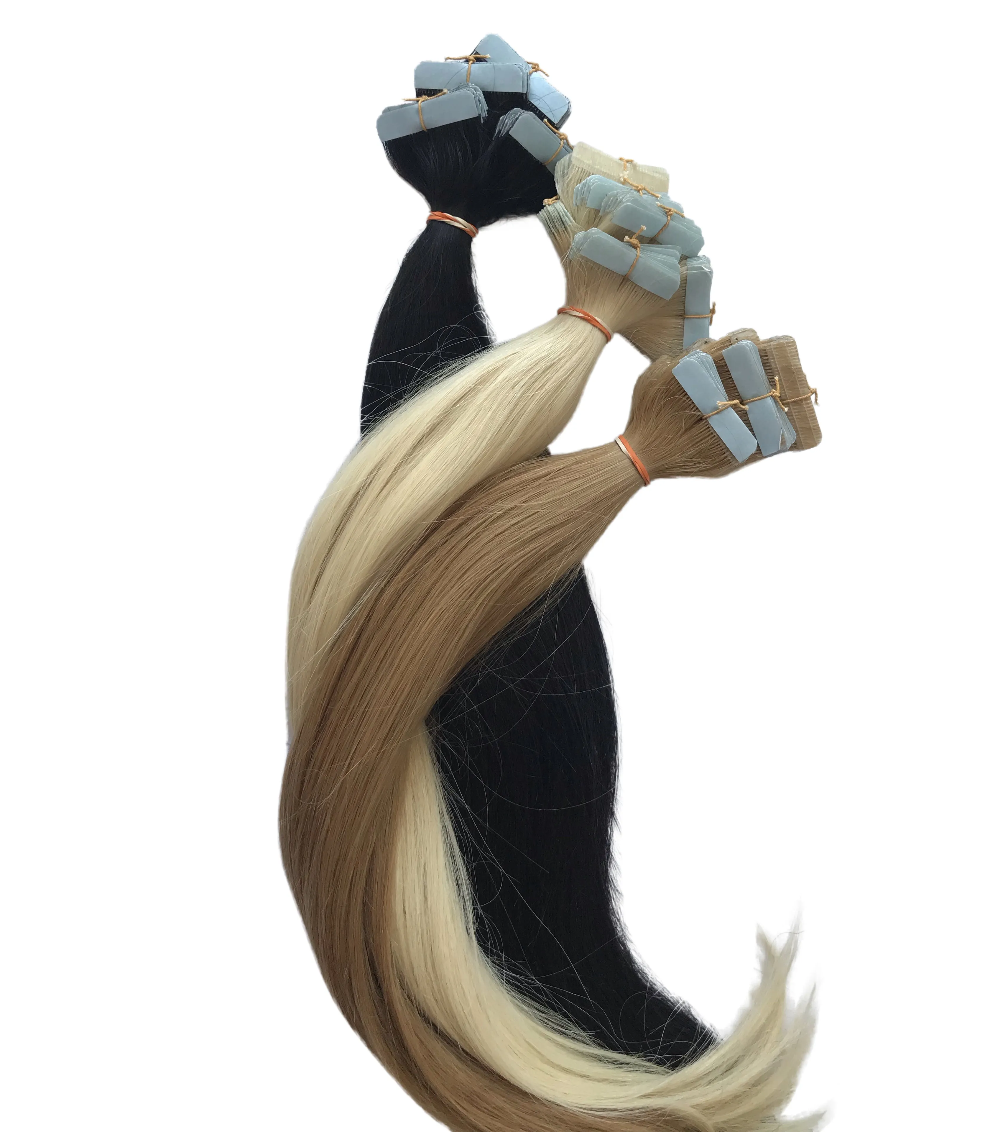 Ash Blonde Wavy Tape-In Extension