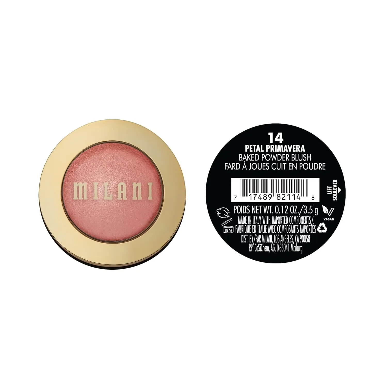 Baked Blush - Petal Primavera (0.12 Ounce) Cruelty-Free Powder Blush - Shape, Contour & Highlight Face for a Shimmery or Matte Finish
