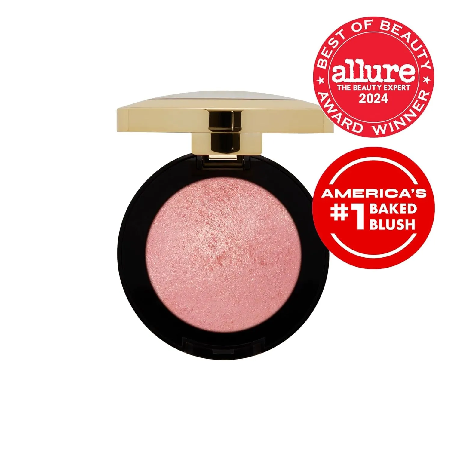 Baked Blush - Petal Primavera (0.12 Ounce) Cruelty-Free Powder Blush - Shape, Contour & Highlight Face for a Shimmery or Matte Finish