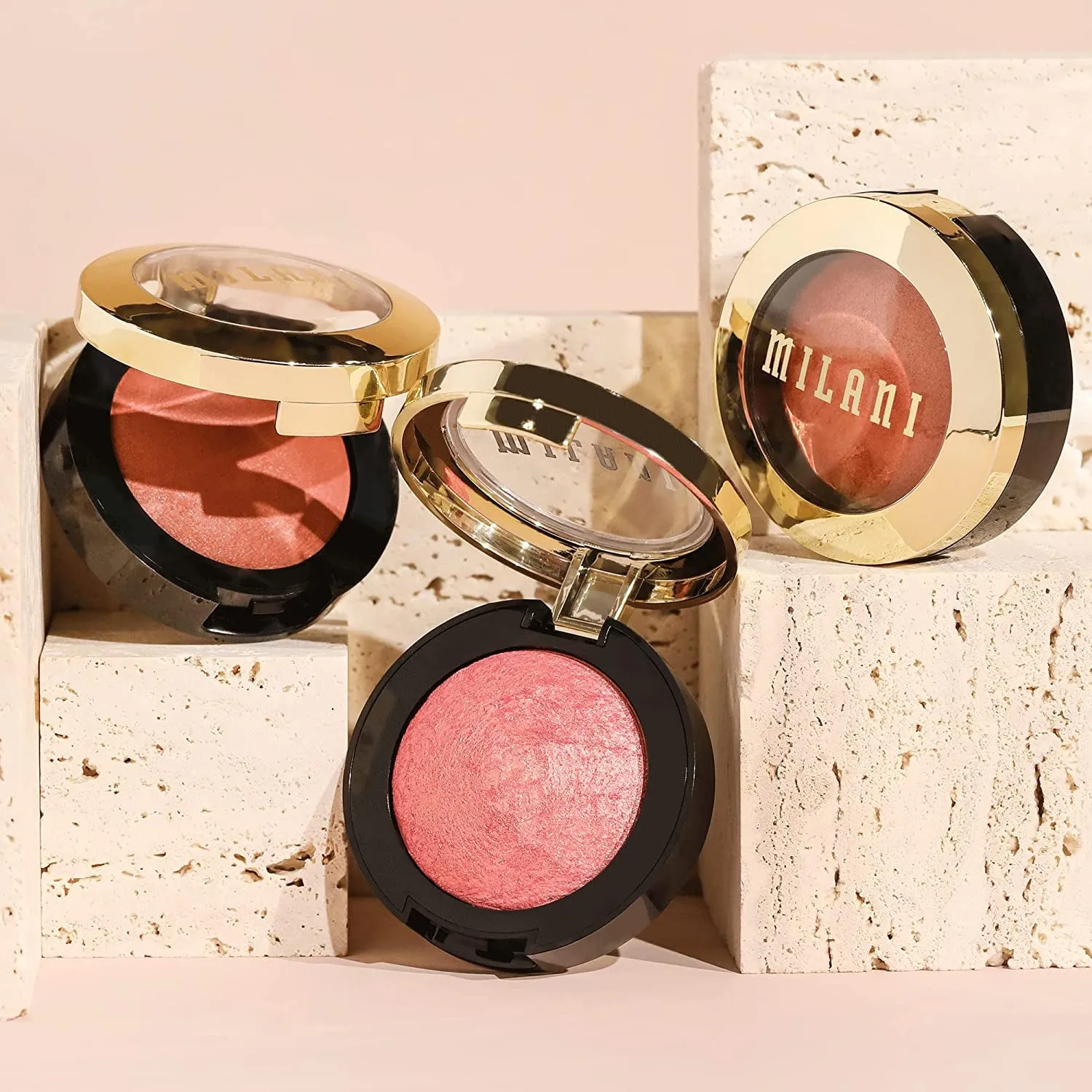 Baked Blush - Petal Primavera (0.12 Ounce) Cruelty-Free Powder Blush - Shape, Contour & Highlight Face for a Shimmery or Matte Finish