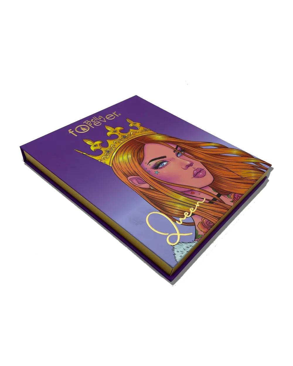 BE BELLA FOREVER COSMETICS 6 PIECE DISPLAY EYESHADOWS PALETTE "QUEEN PALETTE"