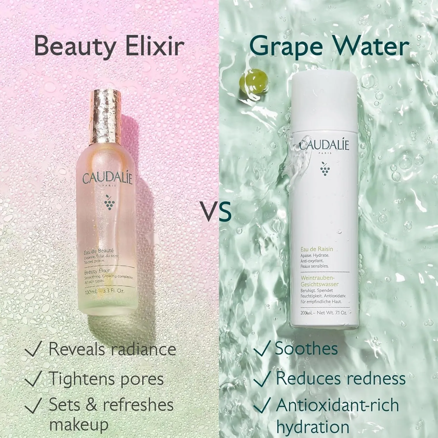 Beauty Elixir Face Mist: Toner That Tightens Pores   Reduces Dullness   Sets Makeup