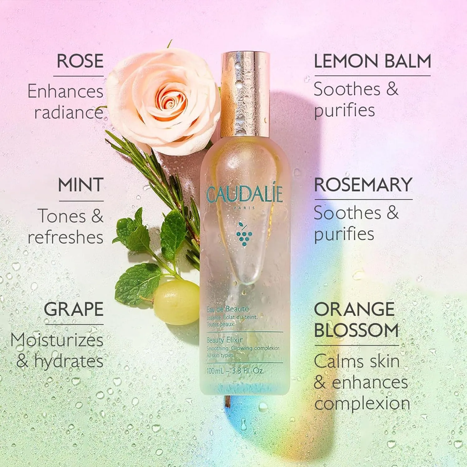 Beauty Elixir Face Mist: Toner That Tightens Pores   Reduces Dullness   Sets Makeup