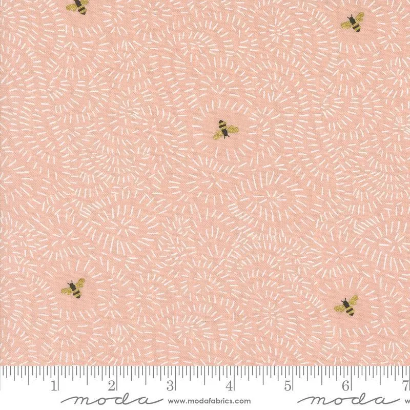 Bee Garden by Moda Fabrics TWIST & TURN/ROSE M