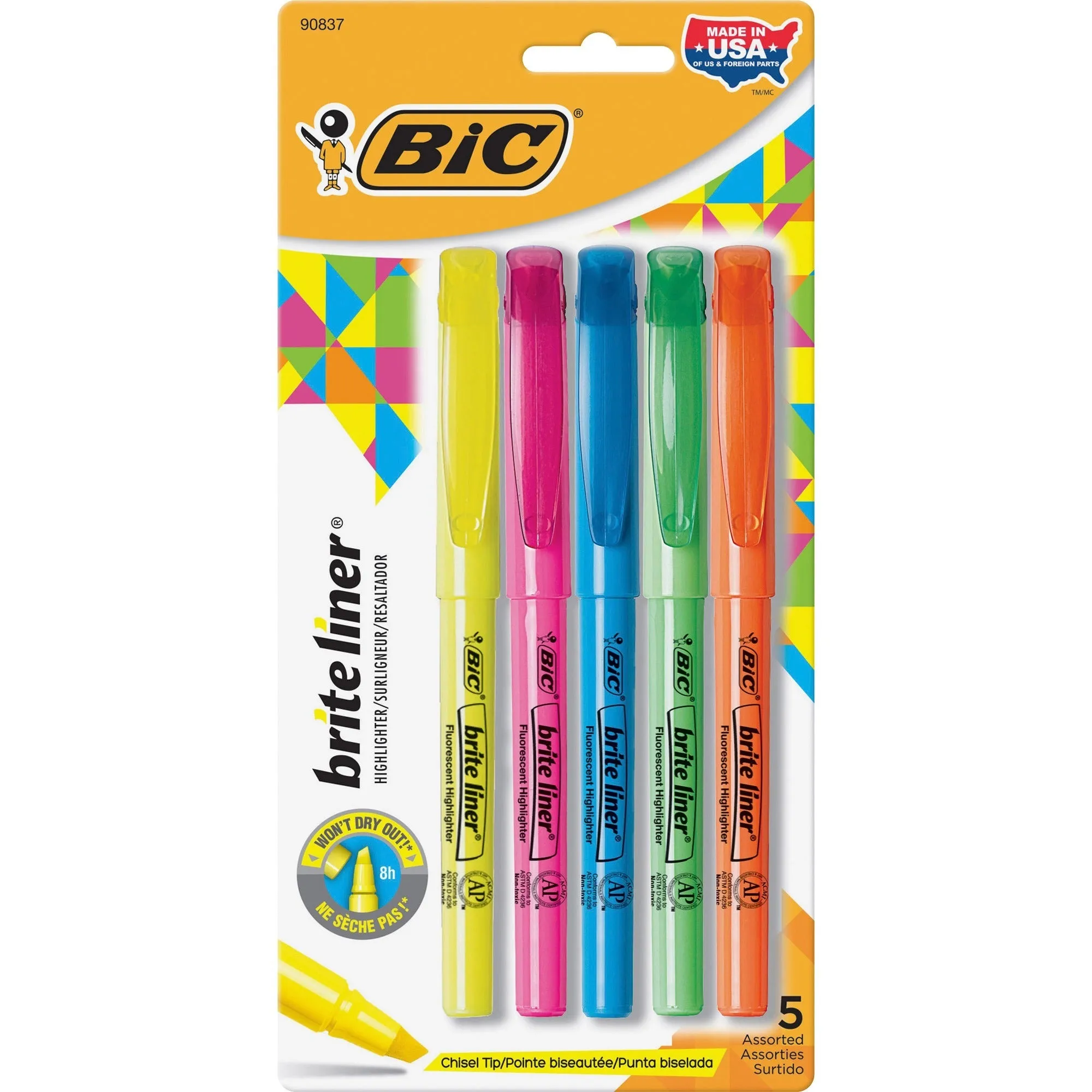 BIC Brite Liner Highlighters