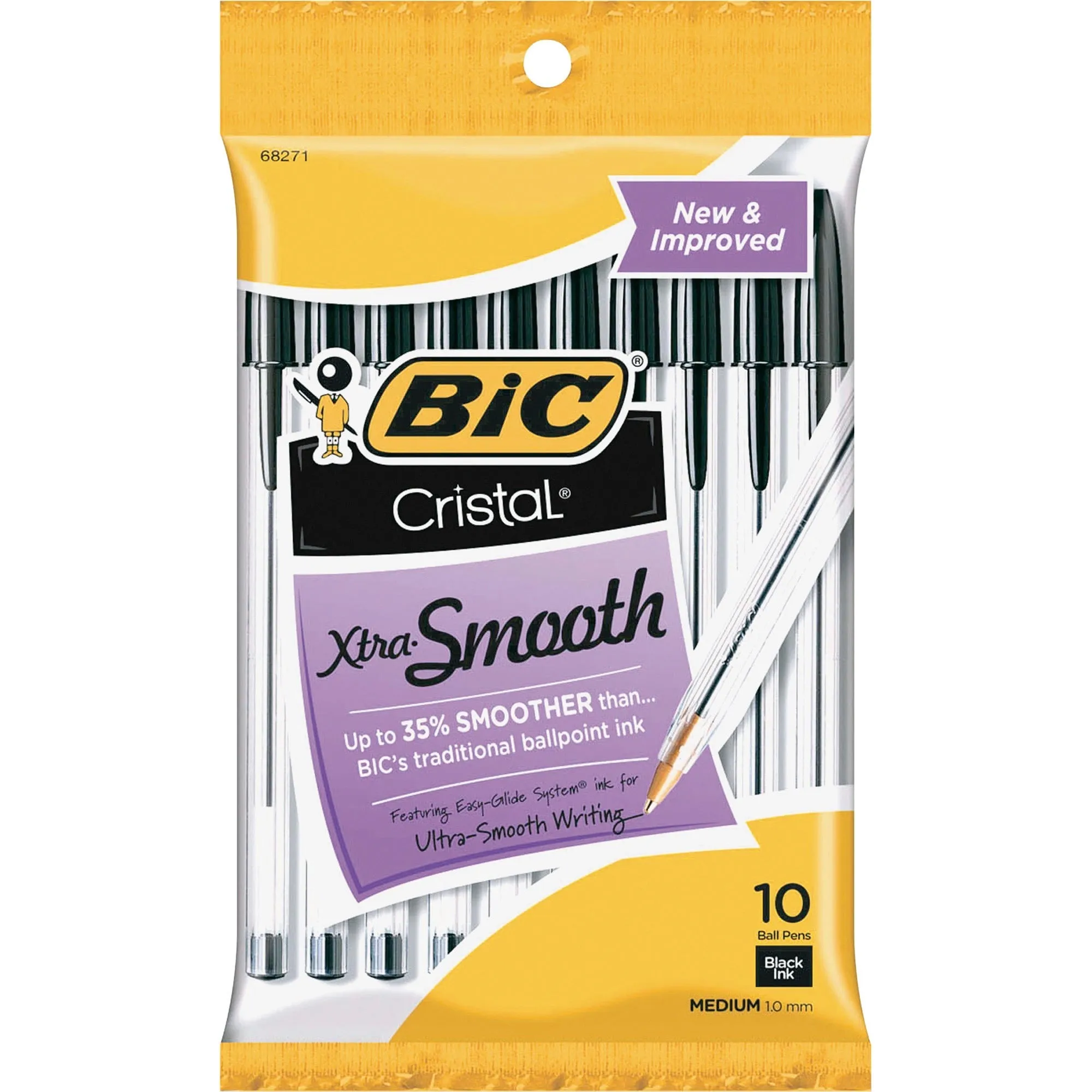 BIC Classic Cristal Ballpoint Pens