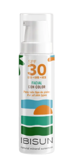BIO FACE SUNSCREEN with COLOR SPF 30 - 50 ml