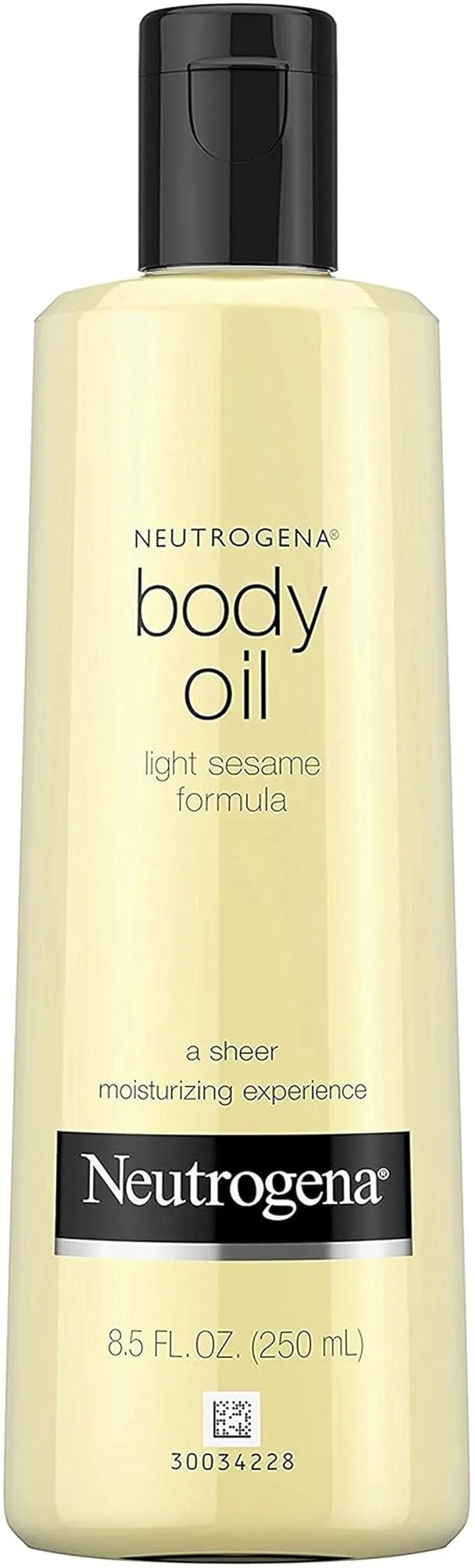 Body Oil Light Sesame Formula, Dry Skin Moisturizer and Hydrating Body Massage Oil for Radiant and Healthy Looking Glow, Nourishing Bath Oil for Sheer Moisture, 16 FL OZ