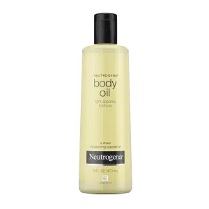 Body Oil Light Sesame Formula, Dry Skin Moisturizer and Hydrating Body Massage Oil for Radiant and Healthy Looking Glow, Nourishing Bath Oil for Sheer Moisture, 16 FL OZ
