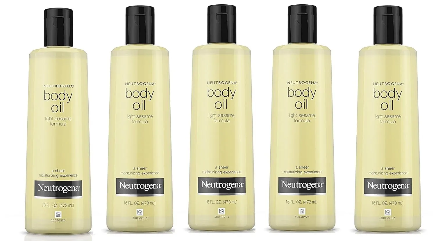 Body Oil Light Sesame Formula, Dry Skin Moisturizer and Hydrating Body Massage Oil for Radiant and Healthy Looking Glow, Nourishing Bath Oil for Sheer Moisture, 16 FL OZ