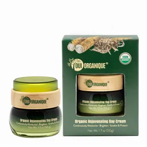 Certified Organic Rejuvenating Day Cream burdock Root|Detoxify |brighten|