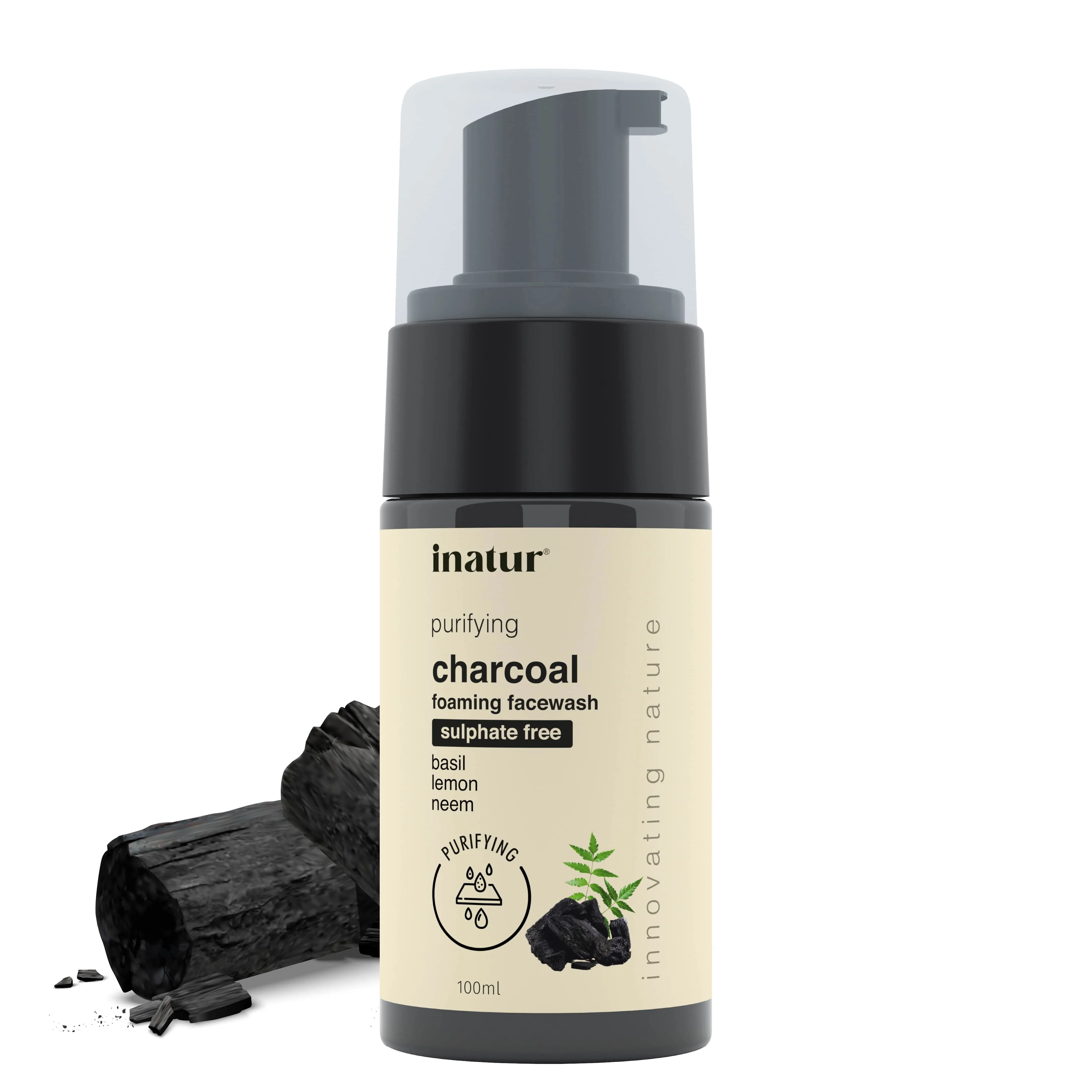 Charcoal Foaming Face Wash - 100ml