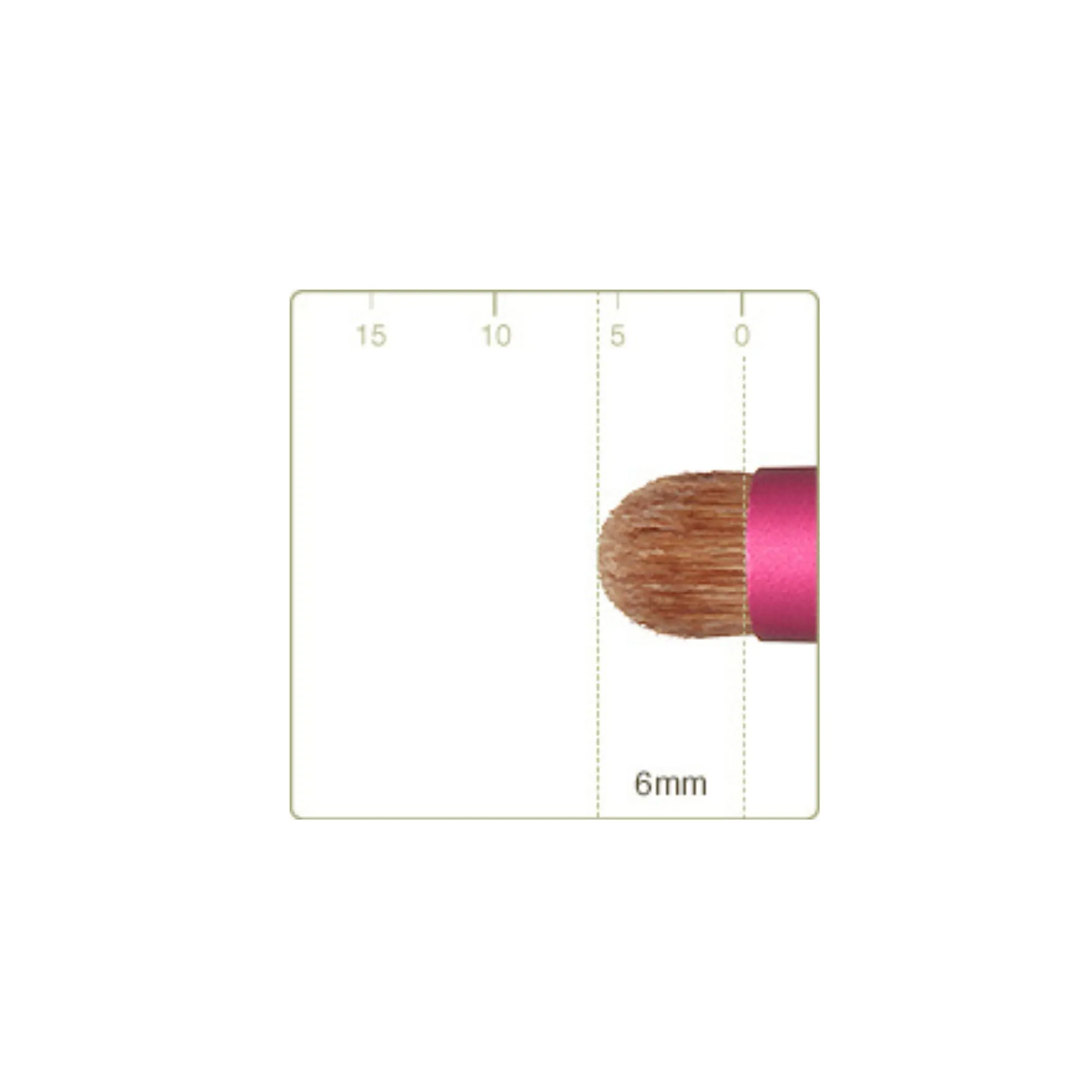 Chikuhodo AN-11 Lip Brush, Anne Series