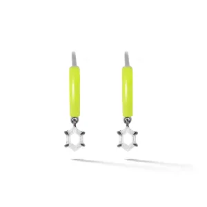 Chroma Highlighter Hoops - Hero White Diamonds