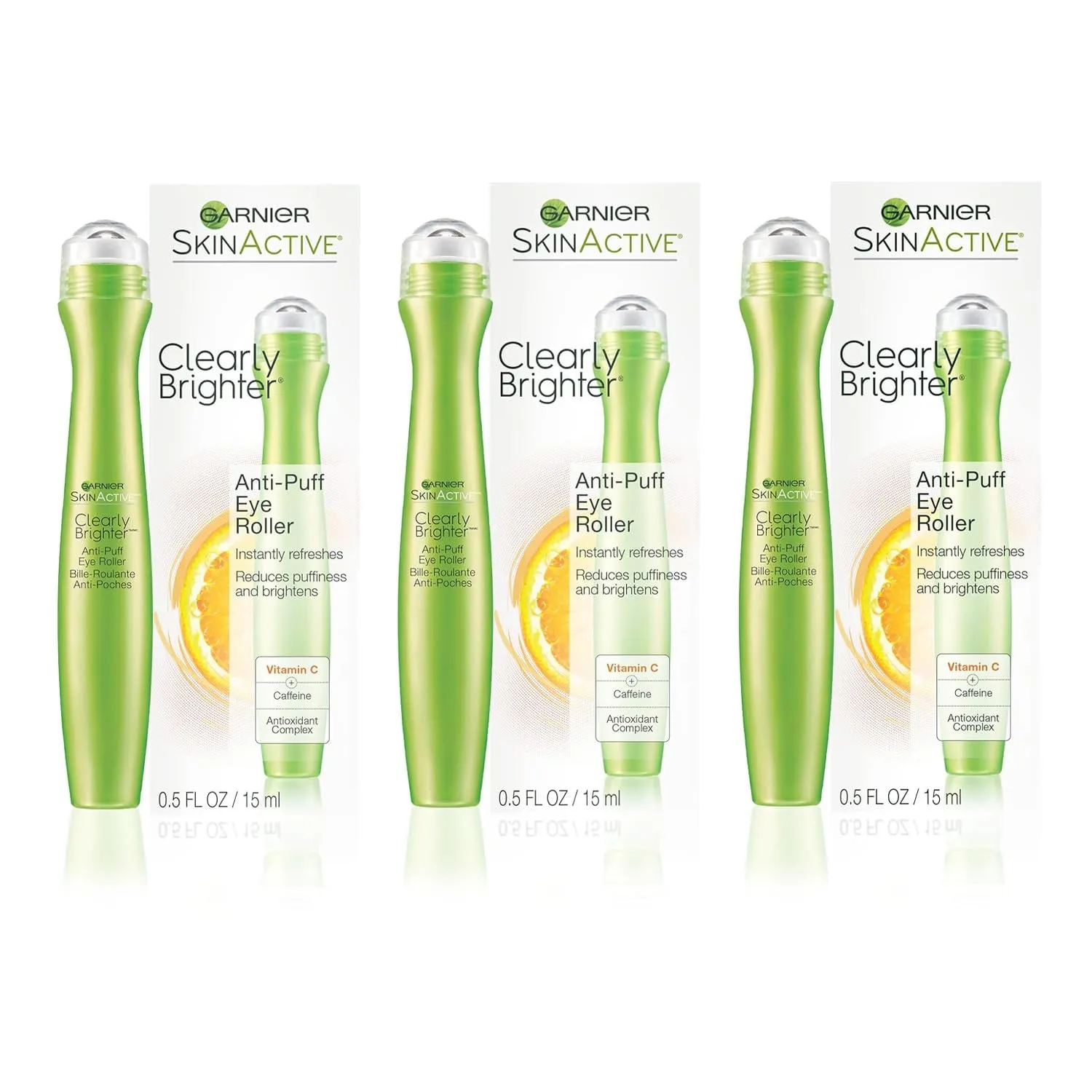 Clearly Brighter Anti-Puff Eye Roller, 0.5 Fl Oz (15Ml), 1 Count (Packaging May Vary)