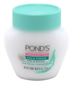 Cold Cream Make-Up Remover Fragrance-Free 6.1 Ounce (Pack of 2)