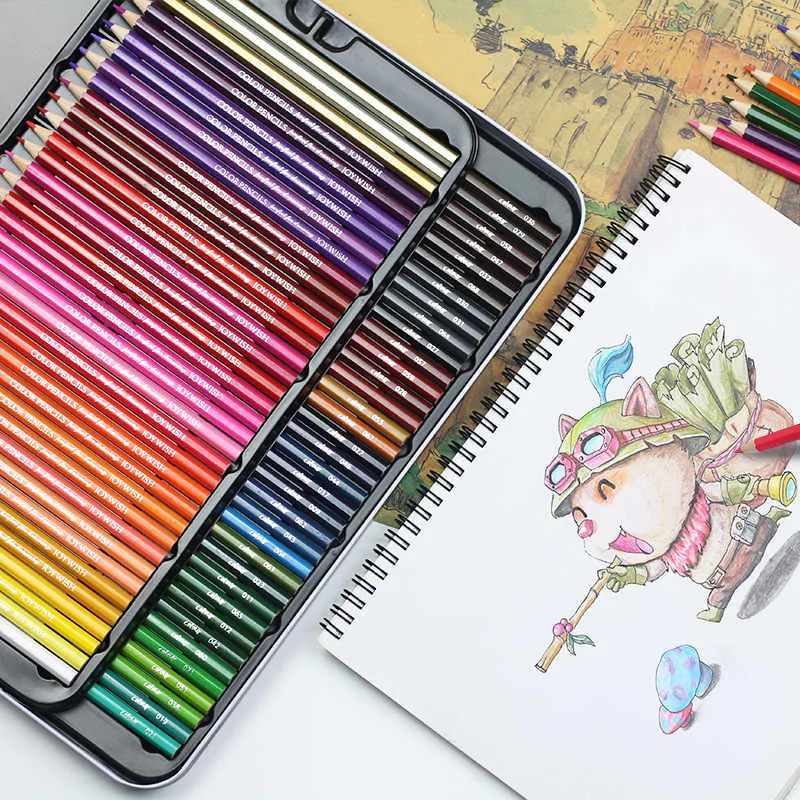 Colored Pencils - 24/48/72/120 Colors - Last Day Promotion 49% OFF