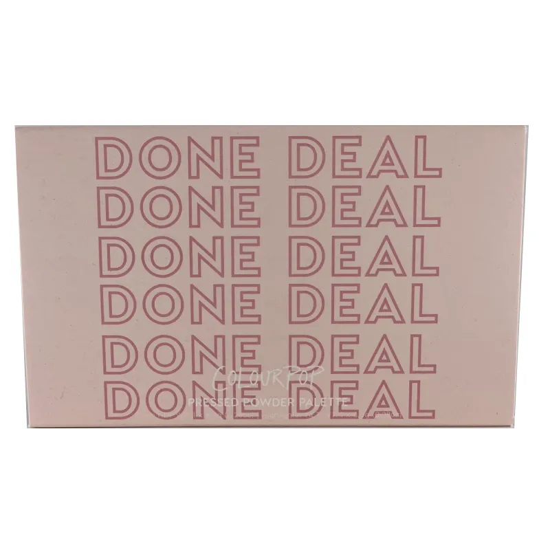 ColourPop Pressed Powder Palette Blush And Highlighter - Done Deal