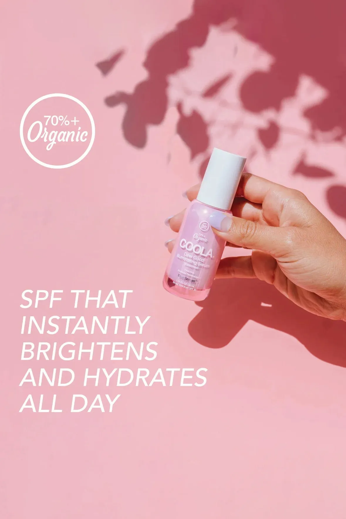 COOLA - Dew Good Illuminating Serum Probiotic Sunscreen
