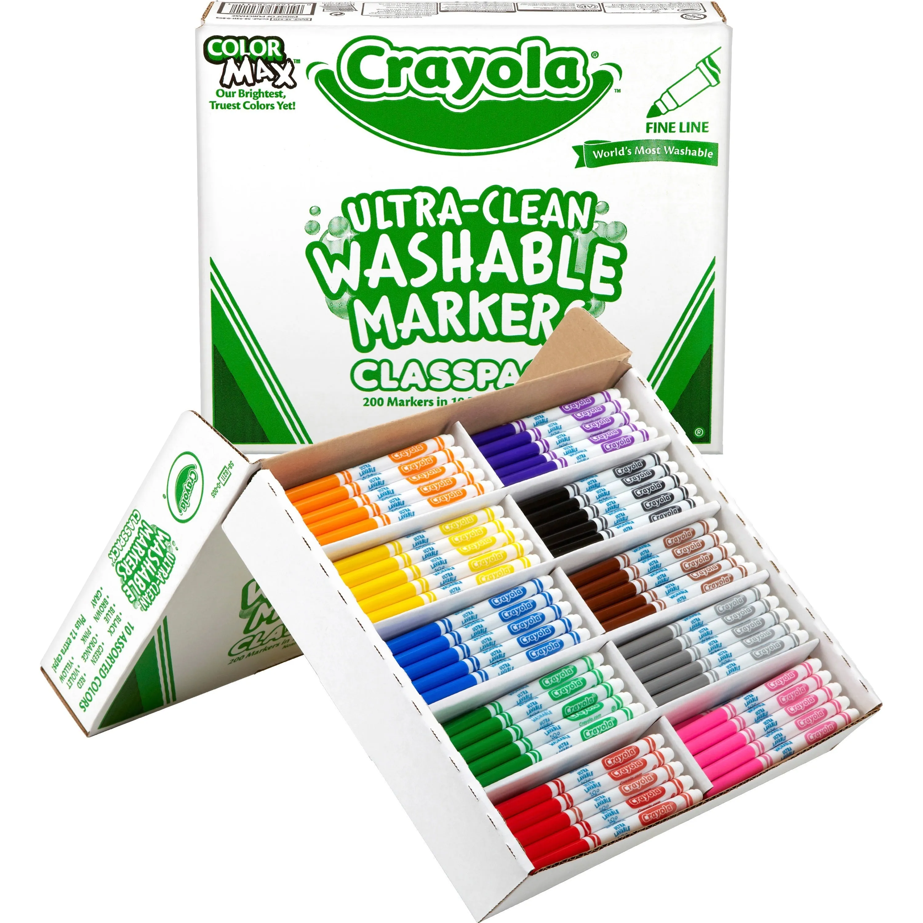 Crayola Fine Line Markers Classpack