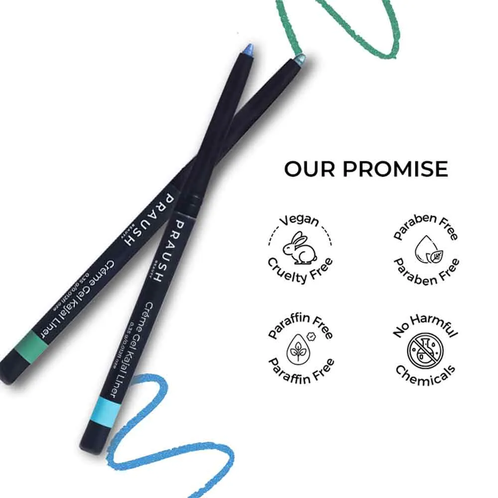 Creme Gel Coloured Kajal Liner For Sensitive Eyes