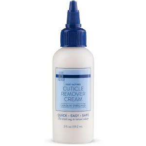 Cuticle Remover Cream for Dry Damaged Cuticles, Moisturizing Cuticle Softener for Nails, Professional Nail Care for Dry Manicures, Brittle Hang Nails, Made in USA, 2Oz