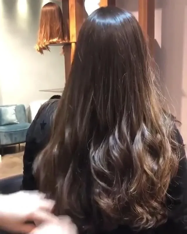 Dark brown fashion wig