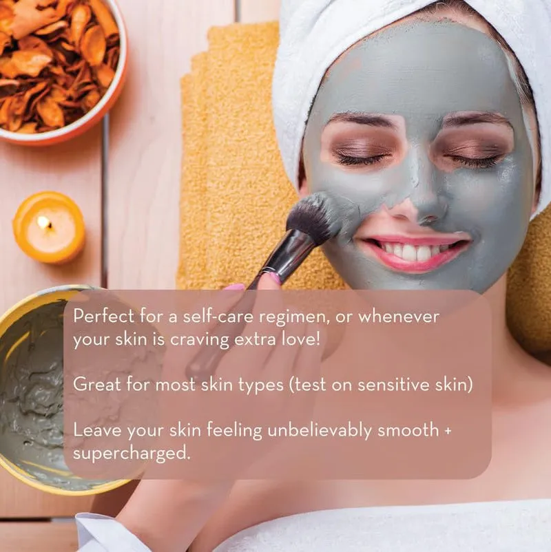 Dead Sea Mud Mask - Face Mask and Body Mud for Acne, Blackheads, and Oily Skin - Facial Self Care for Men and Women - Minimize Pores with Deadsea Mud, Clay, Charcoal - 8.8 Ounce