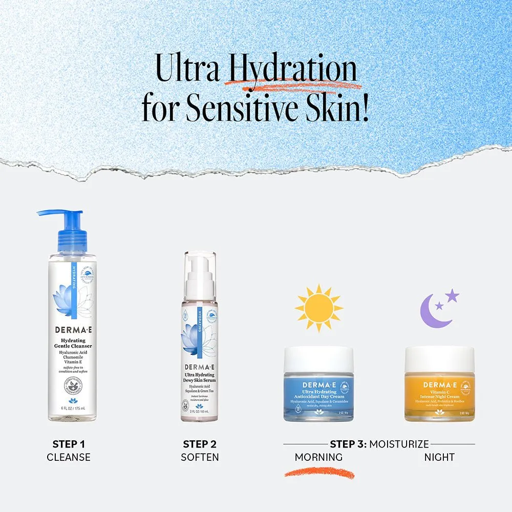 Derma E Ultra Hydrating Antioxidant Day Cream 56 Grams