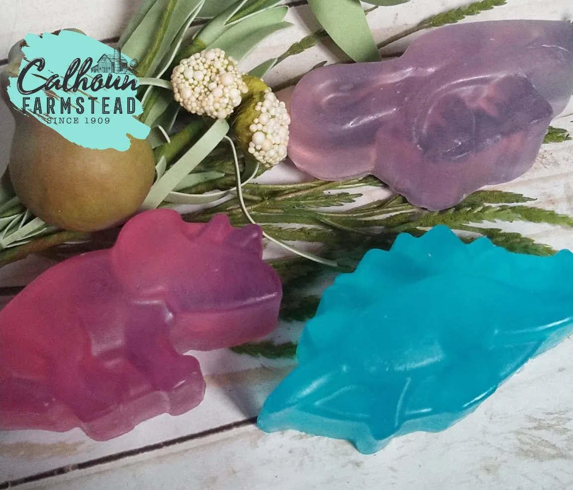 Dinosaur Shaped Soaps - Dinosaur Party - Jurassic - Kids Soaps