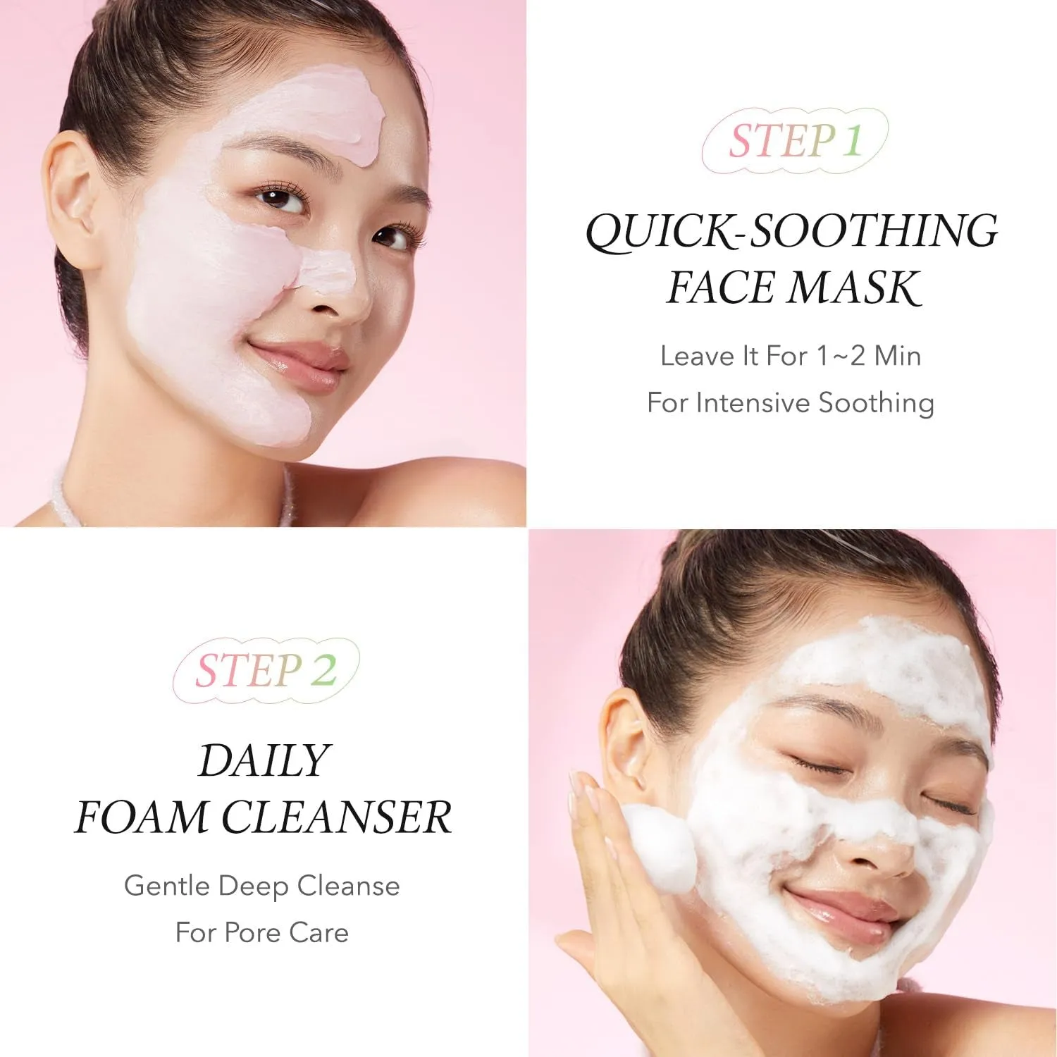 Double Cleanse Duo – Carrotene IPMP™ Hydromelt Cleansing Balm & Pink Aloe Facial Polish Cleanser, Hydrating and Gentle Care for Fresh, Radiant Skin