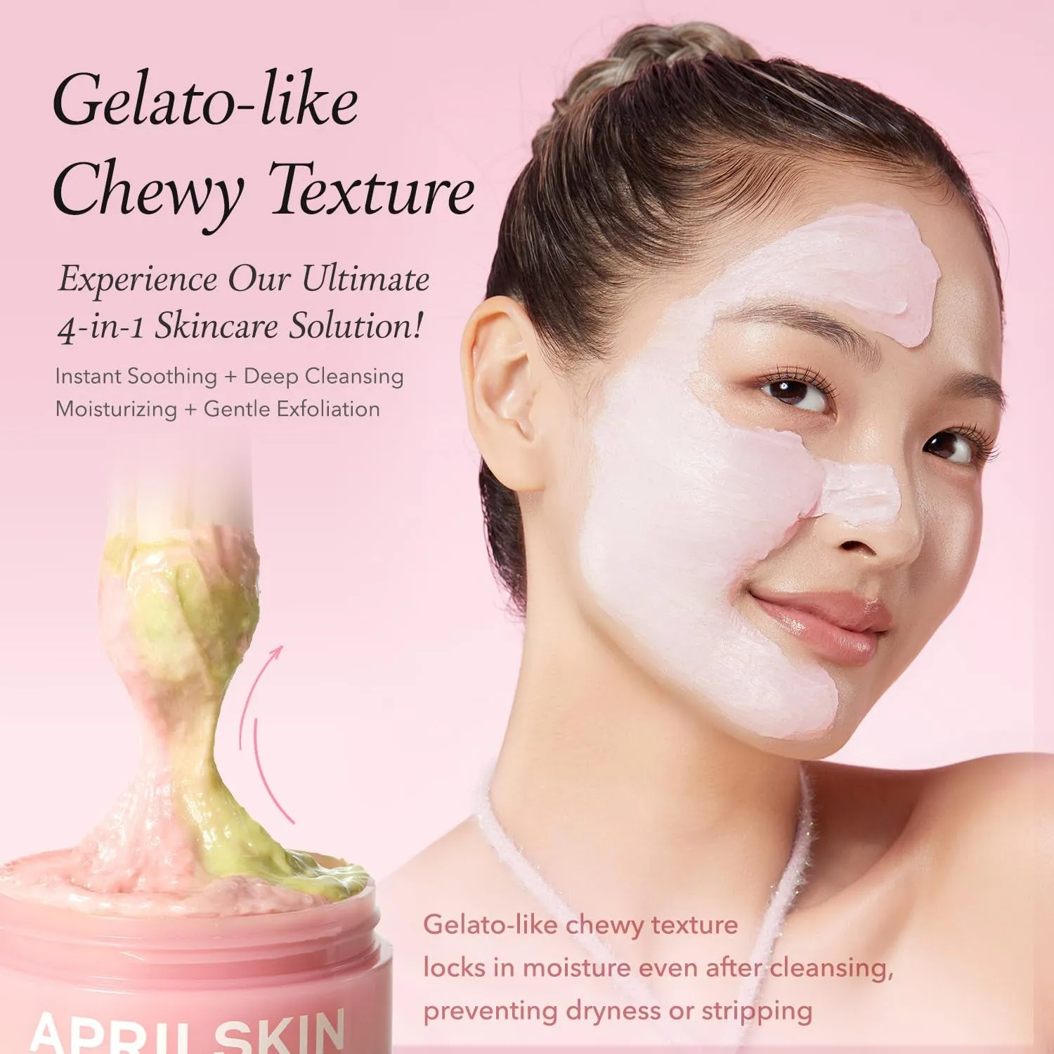 Double Cleanse Duo – Carrotene IPMP™ Hydromelt Cleansing Balm & Pink Aloe Facial Polish Cleanser, Hydrating and Gentle Care for Fresh, Radiant Skin
