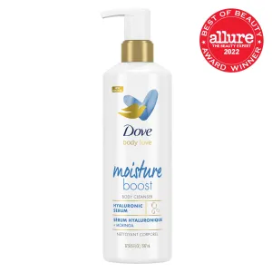 Dove Body Love Moisture Boost Hyaluronic Serum Body Wash 517ml