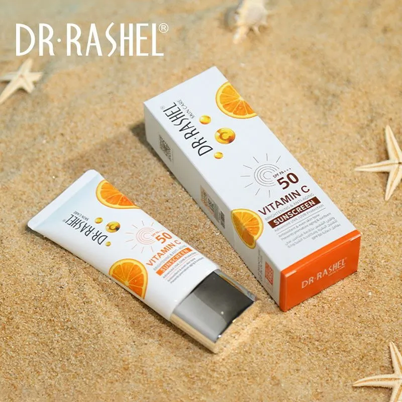 Dr Rashel Vitamin C Brightening & Anti Aging Suncream SPF50 - 50g