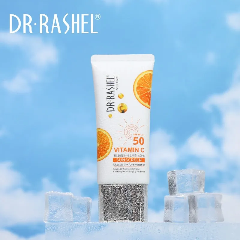 Dr Rashel Vitamin C Brightening & Anti Aging Suncream SPF50 - 50g