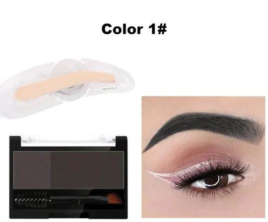 Dual-color Adjustable Eyebrow Stamp